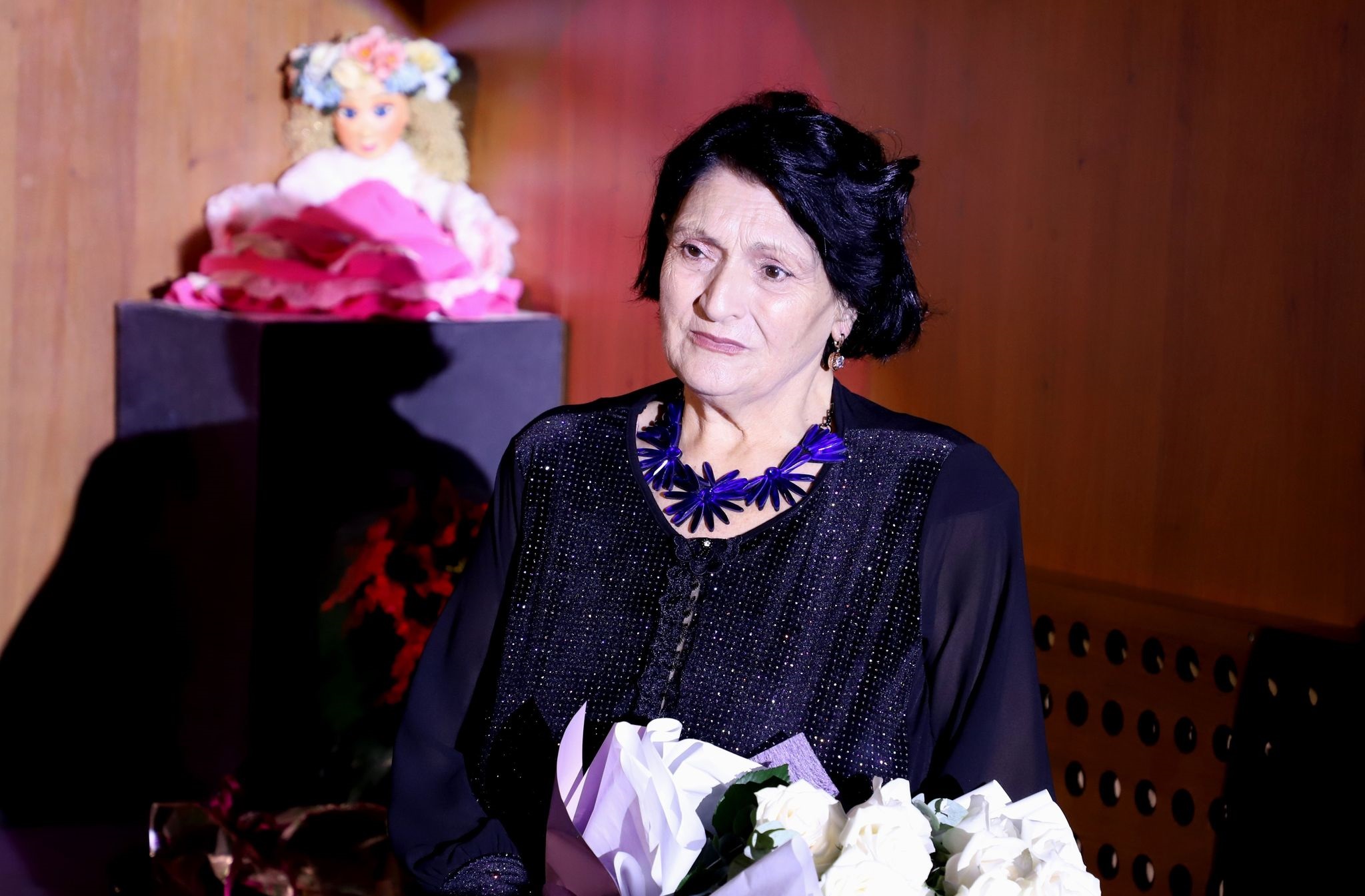 ქუთაისის თოჯინების სახელმწიფო თეატრის მსახიობი ანა ასათიანი 70 წლის გახდა