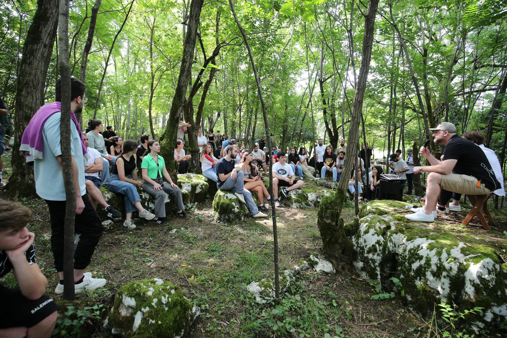 “კოალიცია ცვლილებისთვის” ლიდერები იმერეთში, ახალგაზრდებისთვის მოწყობილ ბანაკს ესტუმრნენ