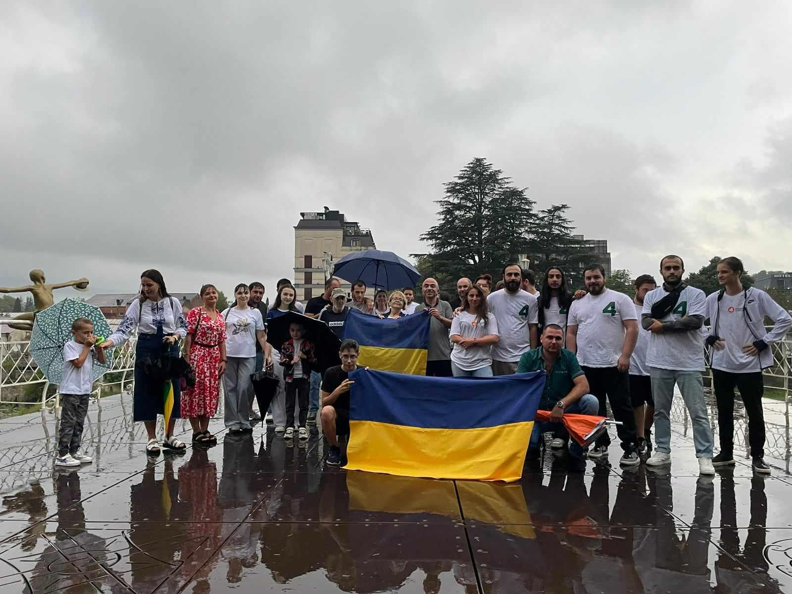 ქუთაისში უკრაინის დამოუკიდებლობის დღე აღინიშნა